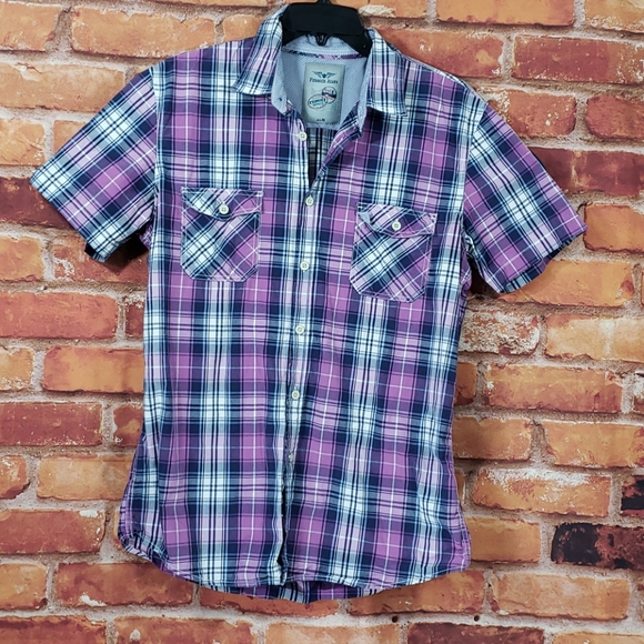 FEROUCH JEANS MEN'S SHIRTS SIZE M - Picture 3 of 15